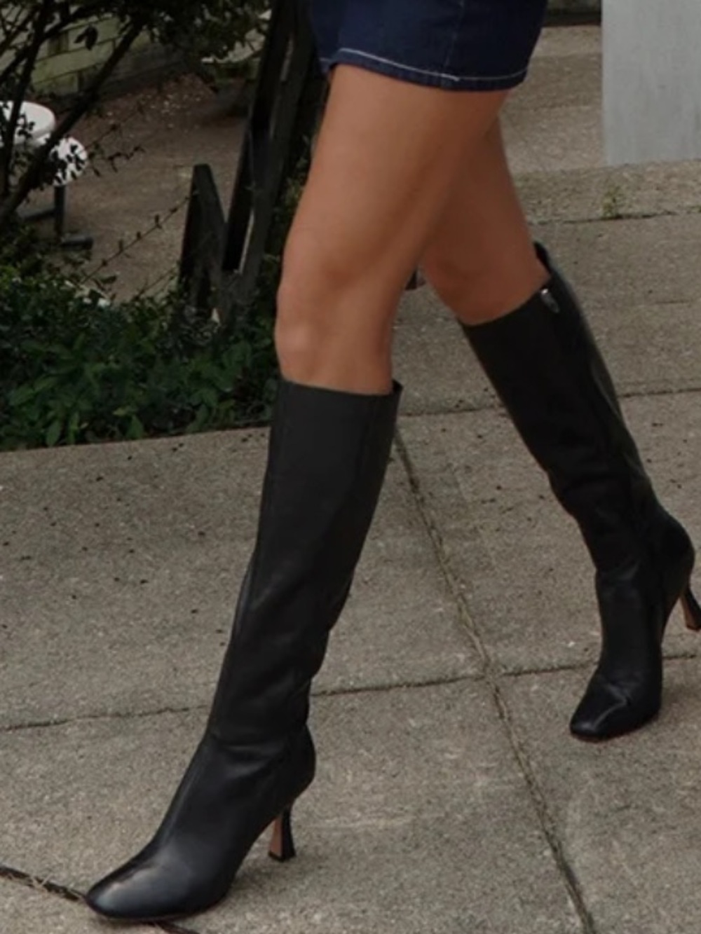 DOLCE VITA Gyra Boots Black Leather Boots- 6.5 - Picture 5 of 13